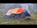 Nepali Mountain Village Life | Rainy day | Sheep Shepherd Iife | Shepherd Food | Real Nepali Life |