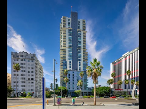 Harbor-View Living in the Heart of Downtown Long Beach – 2 Bed / 2 Bath High-Rise at 411 Seaside Way property video