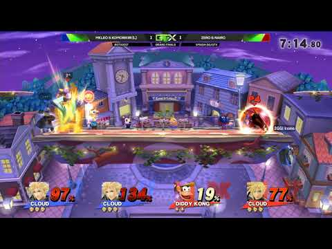 Zero & Nairo (Red) vs. MKLeo & Komorikiri (Blue) | Smash 4 Doubles GF | GTX