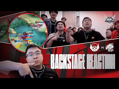 BIGETRON KETEMU MANTAN? GAK GENTAR😎 - Backstage Reaction vs Evos Legends