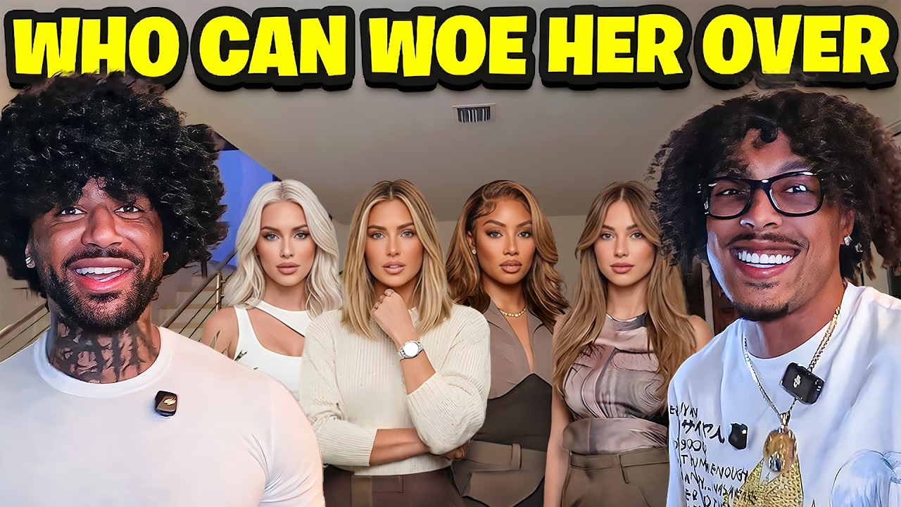 McQueen & King Cid Play "Who Can Woe Her Over" With 4 BADDIES **HILARIOUS** 🤣😂