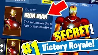 How to get the IRON MAN skin in Fortnite: Battle R