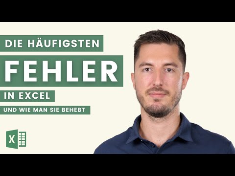 Die 7 häufigsten Fehler in Excel und wie man sie lösen kann | Microsoft Excel Grundlagen Tutorial