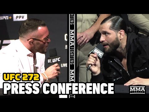 UFC 272: Covington vs. Masvidal Press Conference | MMA Fighting