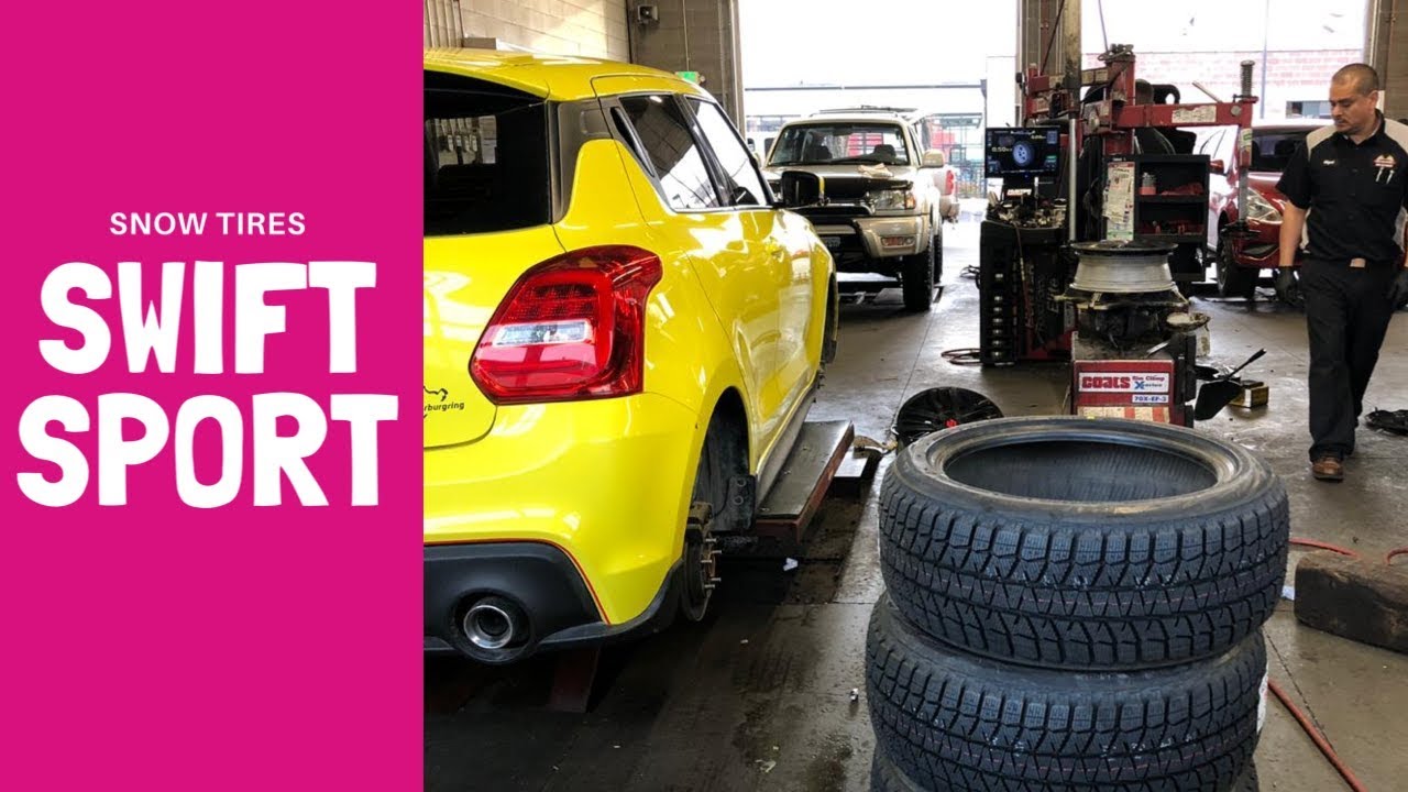 Suzuki Swift Sport | New Snow Tires | Utah