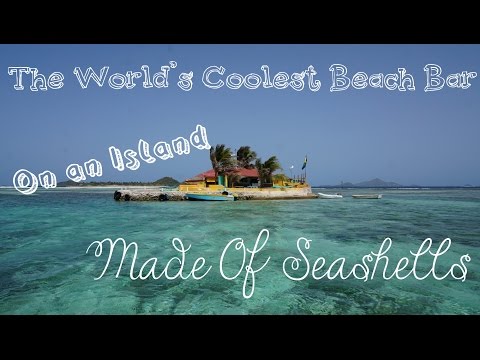 The World's Coolest Beach Bar - Happy Island!