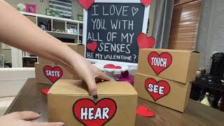VALENTINES DAY GIFTS - THE 5 SENSES GIFT IDEA