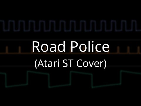 Richard Bayliss - "Road Police (C64)" (Atari ST Cover)