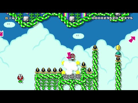 Infernal Garden [Kaizo-lite] by dremy - Super Mario Maker 2