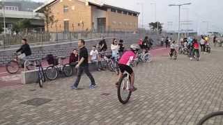 preview picture of video '29er unicycle challenge'