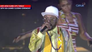 SEA Games 2019: Closing Ceremony - Black Eyed Peas’ Bebot