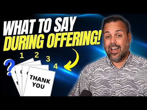 How To Do Church Offering Giving Talk [Proven 4-Step Framework]