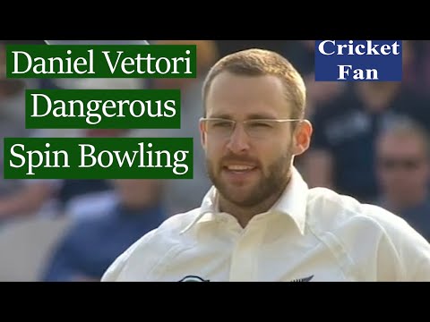 Daniel Vettori Most Skillful Left Arm Spin Bowling Vs England - Perfect Spin Bowling