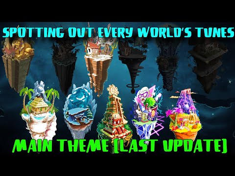 PvZ 2 Modern Day Main Theme - Spotting Out Every World's Tunes (Last Update).