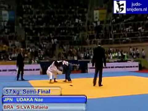 Judo 2009 Rio de Janeiro: Udaka (JPN) - Silva (BRA) [-57kg].