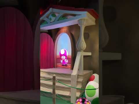 Nintendos Cute Toadette is talking! /Super Nintendo World Universal Studios Japan