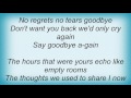 Emmylou Harris - No Regrets Lyrics