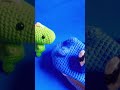¡cuando cierro los ojos, no puedo ver! #dinosaur #dinosaurs #crochet #amigurumi #trex #comedy #short