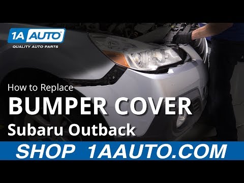 How to Replace Bumper Cover 10-14 Subaru Outback