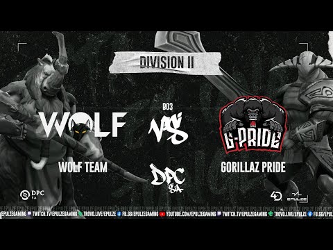 Game 3 | Wolf Team vs. Gorillaz Pride | SA DPC Division II | Snare & Kipspul