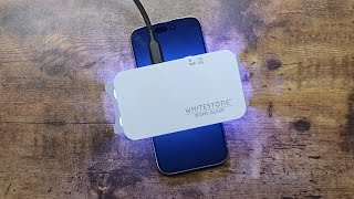 Whitestone DOME UV GEN Film for iPhone 15 Pro  Hard Coated Film Screen Protector UV light