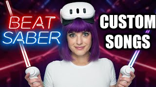 How to get CUSTOM SONGS for Beat Saber on QUEST!