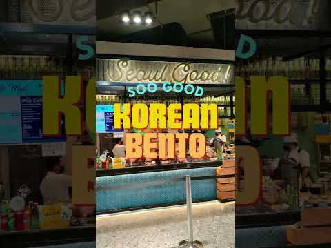 Seoul Good - Bento acessível e refeitório digno de IG no shopping