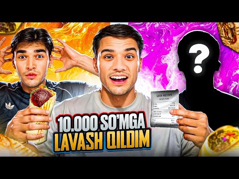 10.000 ga DUNYONI LAVASHINI QILDIK.❗️