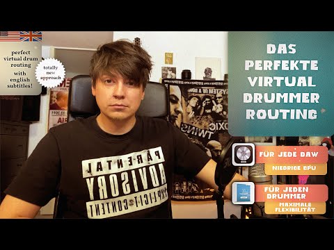 BEST virtual drum routing with Logic | NEW Approach | FIRST SHOWN using EZ and Superior Drummer