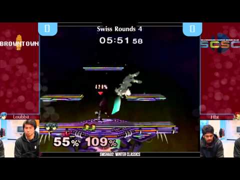 SMSHA02: Melee Swiss Rounds 4 - Loubbit vs Hbt