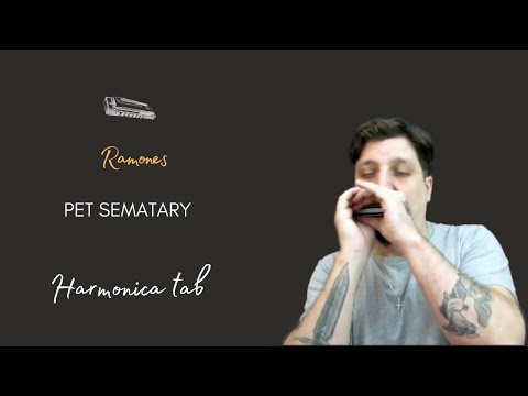 🎶 Pet Sematary - Ramones (Harmonica Tab - na Gaita com Tablatura)