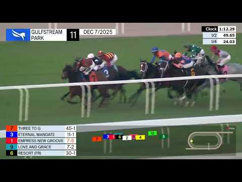 Gulfstream Park December 7, 2025 Race 11