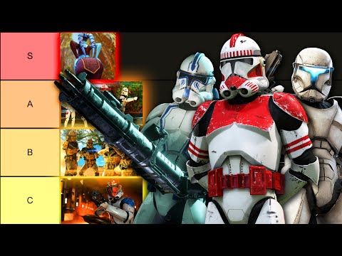 I Ranked EVERY Clone Trooper Skin On Battlefront 2...