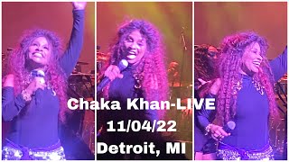 @Chaka Khan LOOKS AND SOUNDS AMAZING IN 2022 CONCERT!!! [Chaka Khan LIVE-Detroit 2022]