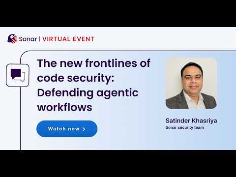 The new frontlines of code security: Defending agentic workflows