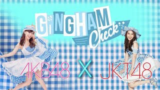 AKB48×JKT48 | Gingham Check ( BlueWhite: Ver.)