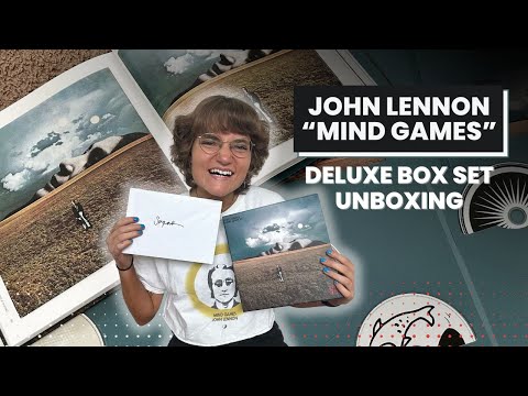 UNBOXING: John Lennon Mind Games 50th Anniversary - Deluxe Box Set