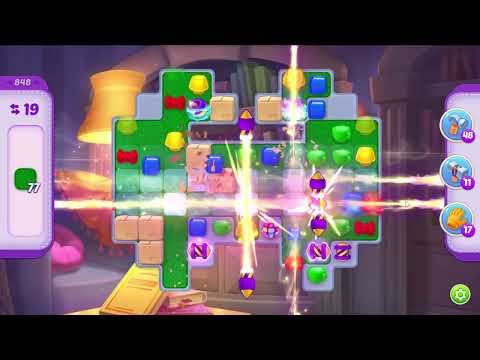 Homescapes 848 Hard Level - 25 moves - NO BooSTERS