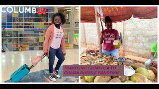 Traveling to Ghana(Africa) After Lockdown/ I flew overseas during the pandemic with a toddler.#COVID