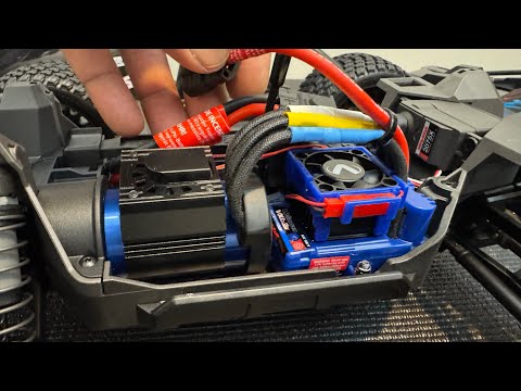 Traxxas Mini XRT esc and motor fan install #TRAXXAS #MINIXRT #TRAXXASMINI #UDRC