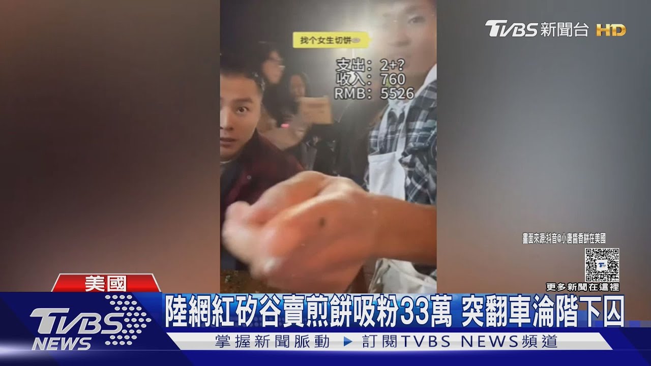 「Chinese Pizza」爆紅矽谷!大陸網紅突遭警逮捕 3萬美金交保