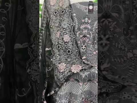 Hoor Tex H-41 Faux Georgette Wholesale Pakistani Suit Catalog – product video thumbnail