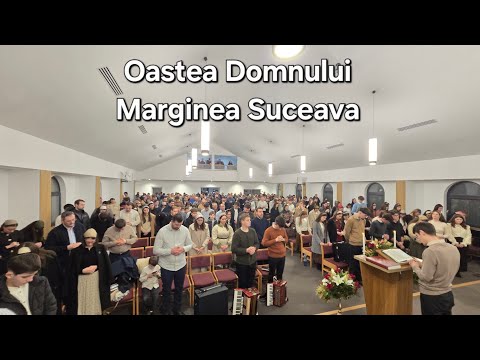 Adunare de tineret a Oastei Domnului Marginea Suceava. 24 ianuarie 2026.