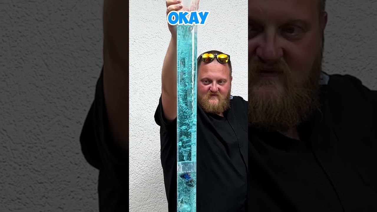 I Built a Bubble Elevator from Minecraft in Real Life: Physics in Action! 🌊