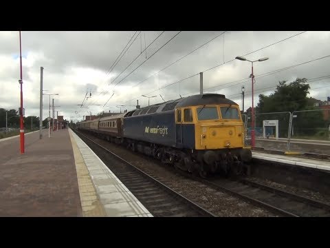 57006 & 57001 ECS Through Wigan 11 July 2012