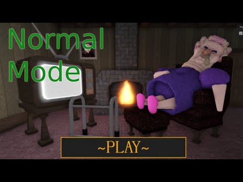 GRUMPY GRAN (Scary Obby) EASY MODE ROBLOX FULL WALKTHROUGH