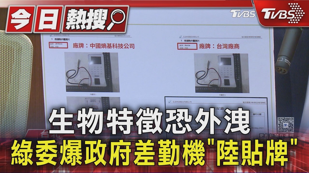 生物特徵恐外洩!林俊憲踢爆政府採購「中國貼牌人臉辨識機」
