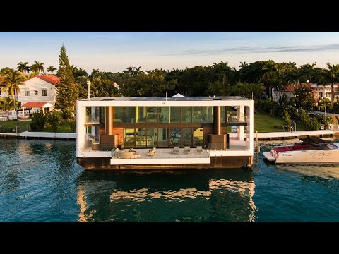 6 Incredible Luxurious Houseboats You Must Watch Now! | Luxury Floating Homes | Santhati Tech World