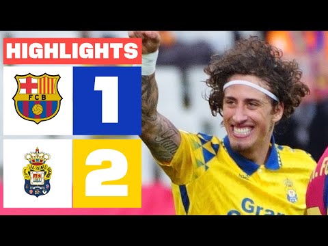 FC BARCELONA 1  - 2 UD LAS PALMAS I HIGHLIGHTS LALIGA EA SPORTS