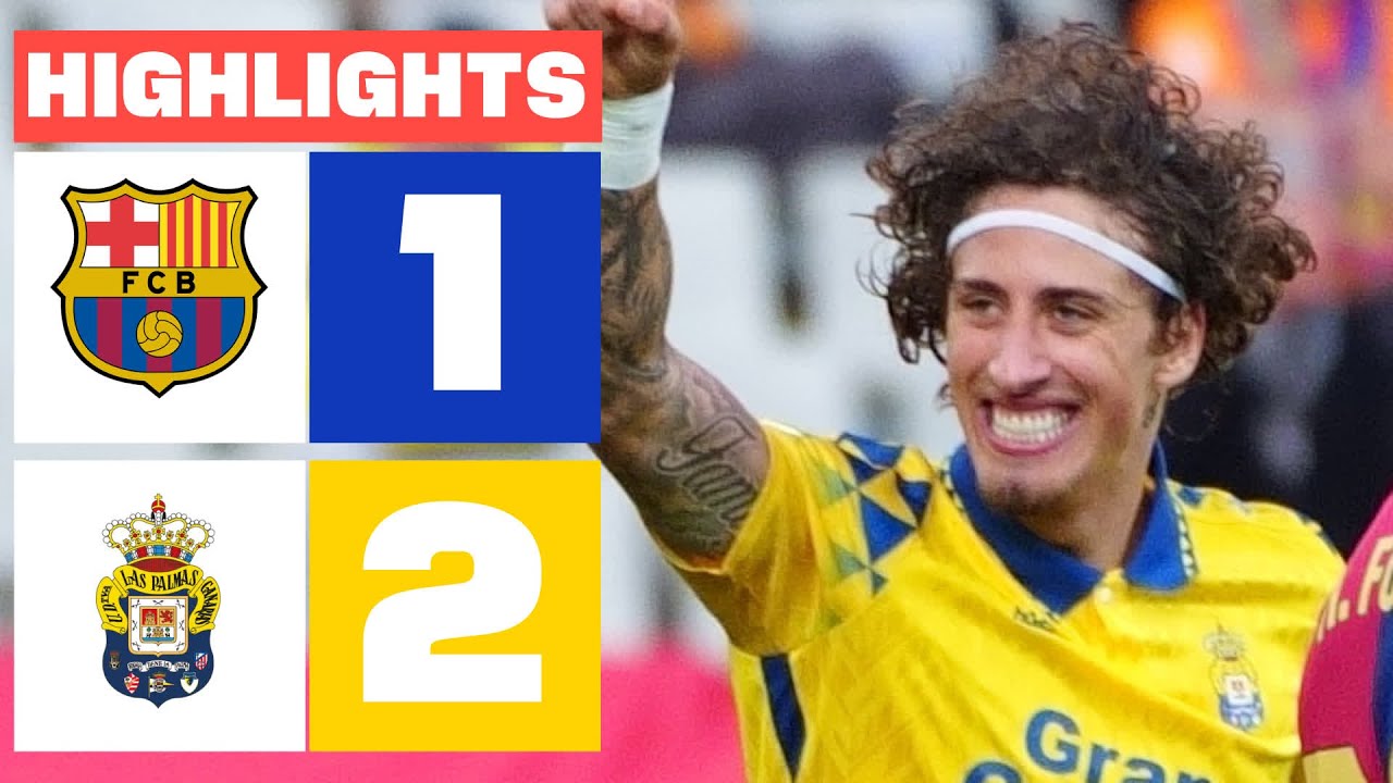 Barcelona vs Las Palmas Highlights